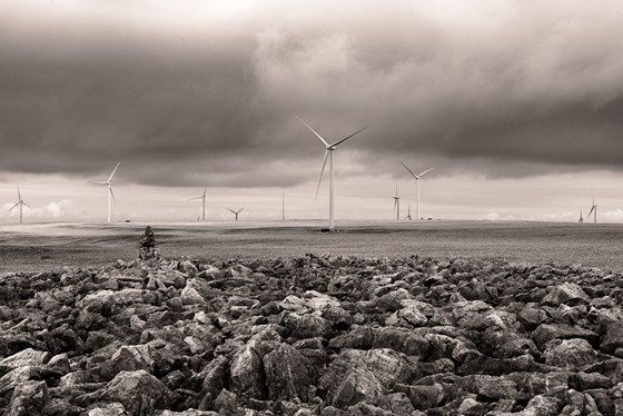 Raggovidda vindpark skal produsere kraft til hydrogproduksjon i Berlevåg.