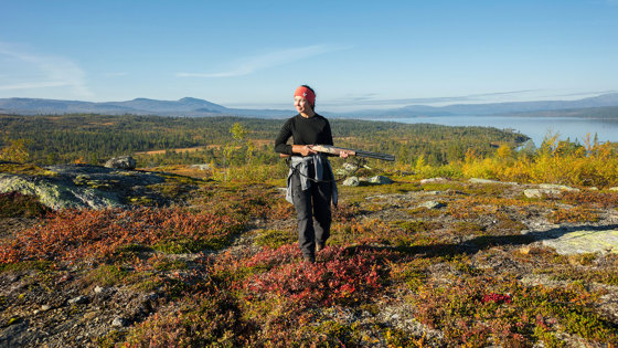 Rypejakt i Orvassdalen.