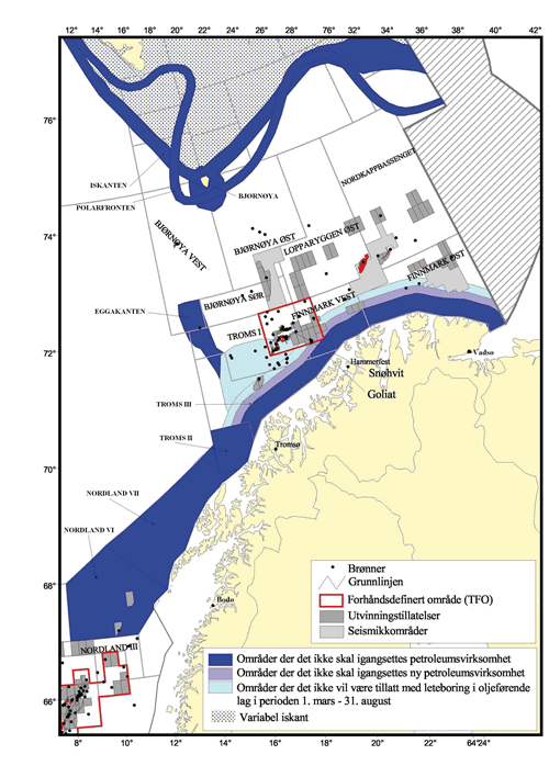 Figur 10.1 Rammer for petroleumsvirksomheten.
