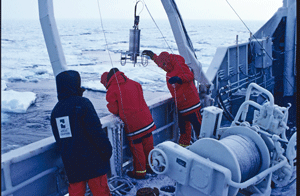 Figur 8.7 Iskant-tokt i Barentshavet.