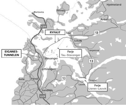 Figur 2.1 Oversiktskart