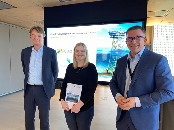 Statsråd Bru mottok PUD for Hod