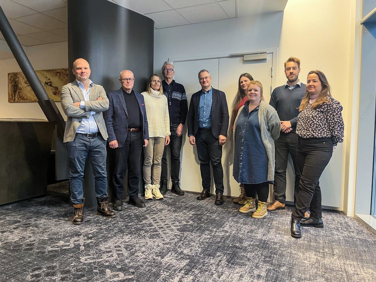 Gruppefoto fra et møte