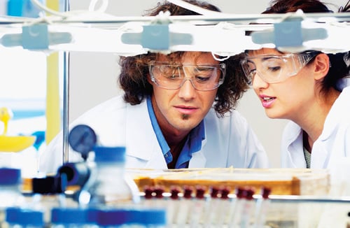 Figur 7.1 Gode forskermiljøer bidrar til et mer kunnskapsintensivt
 næringsliv.