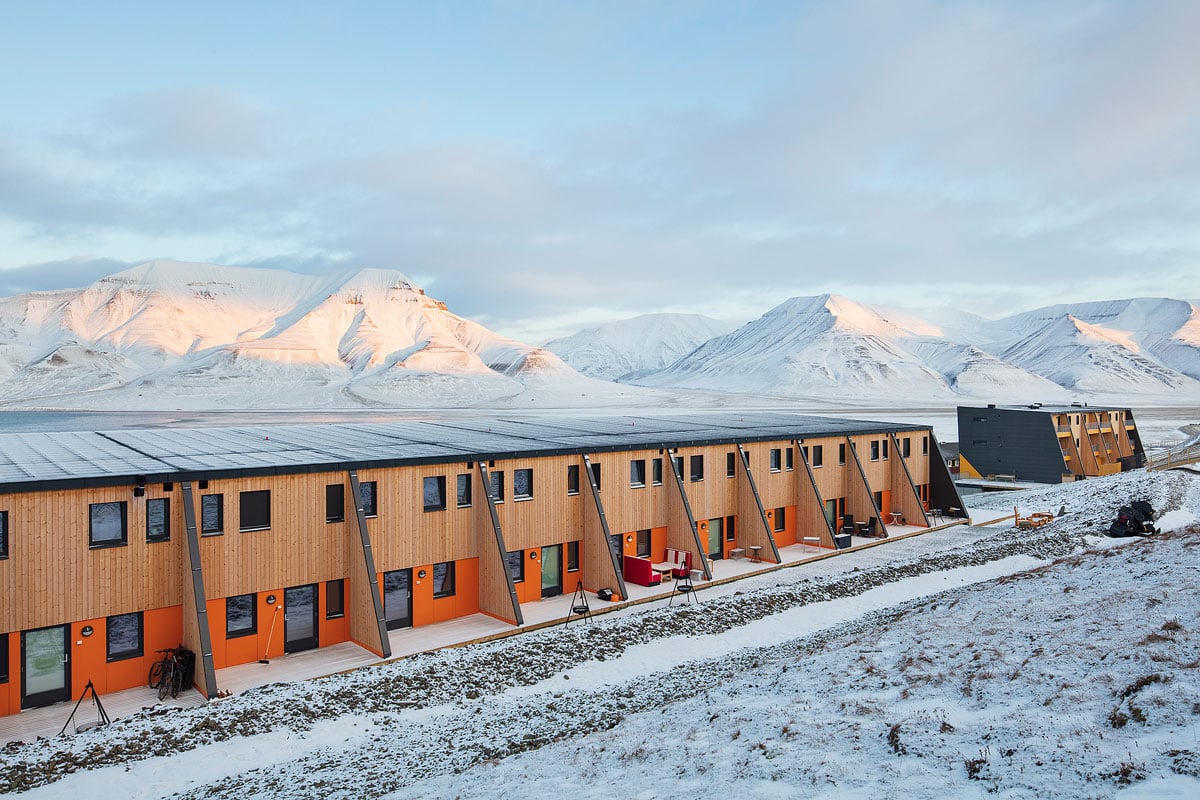 Figure 4.5 New dwellings in Gruvedalen