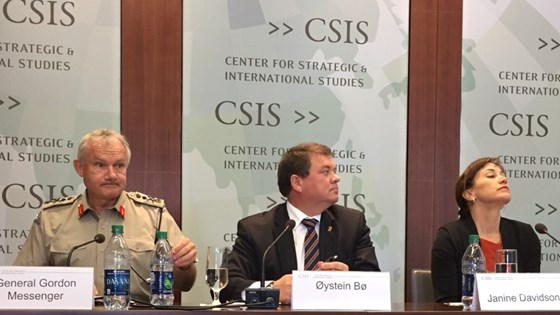 Øystein Bø attended the CSIS Event and held remarks on “Assessing the Third Offset”.