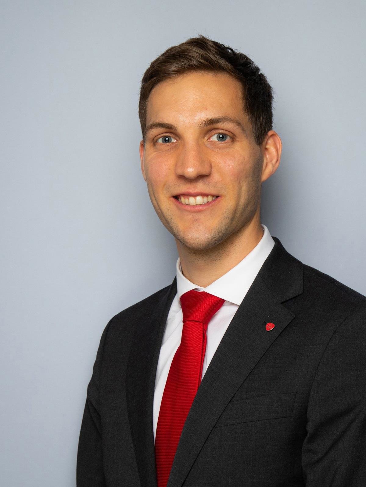 Portrett av Andreas Bjelland Eriksen