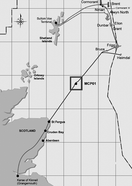 Figur 1.1 MCP-01s posisjon