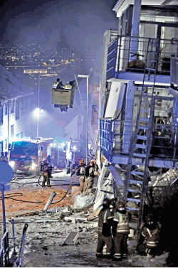 Figur 5.7 Skredulykken i Ålesund.