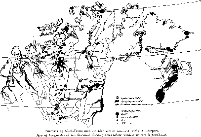 Figur 4-2.3 Finnmark og Nord-Troms med områder som er unndratt reinbeite
 inntegnet: