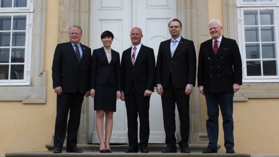 Peter Hultqvist, Ine Eriksen Søreide, Peter Christensen, Jussi Niinistö og Arnor Sigurjónsson.