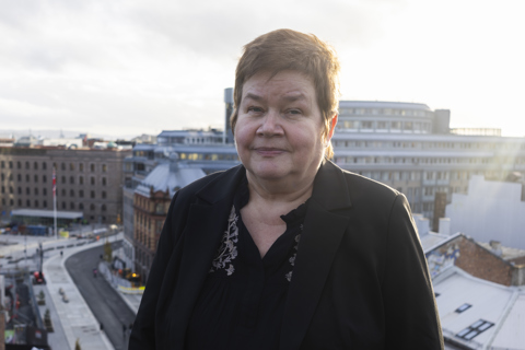 Portrettfoto av statssekretær Line Eldring