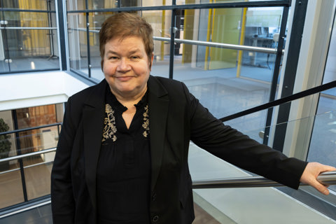 Portrettfoto av statssekretær Line Eldring