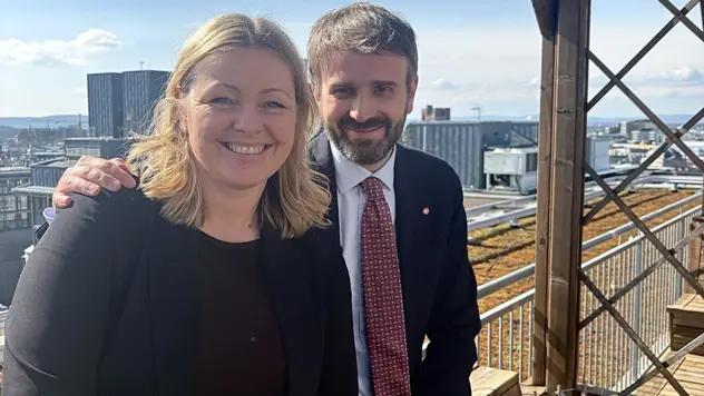 Arbeids- og inkluderingsminister Kjersti Stensengg og helse- og omsorsminister Jan Christian Vestre