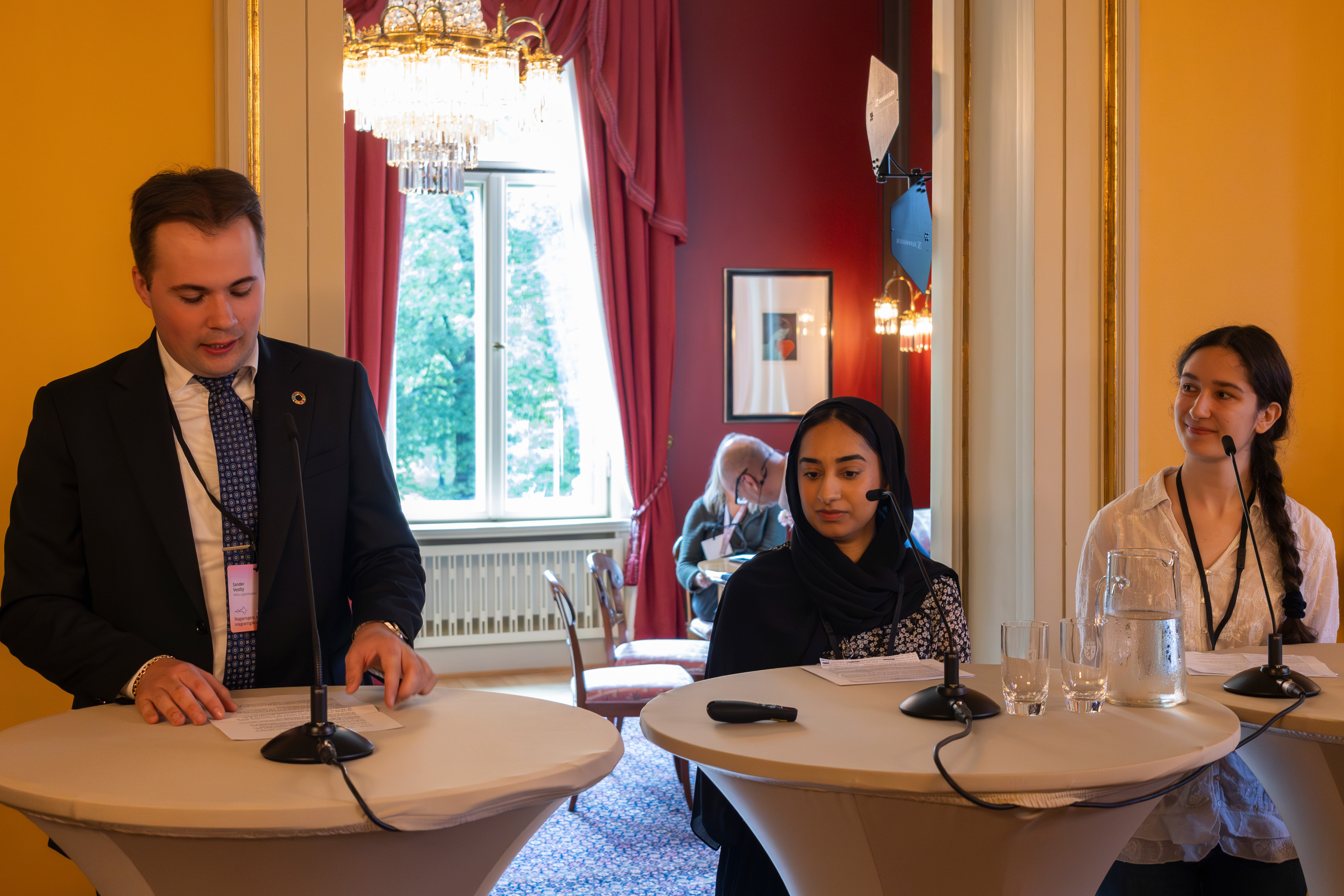 IMDis ungdomspanel var godt representert under årets integreringskonferane.
