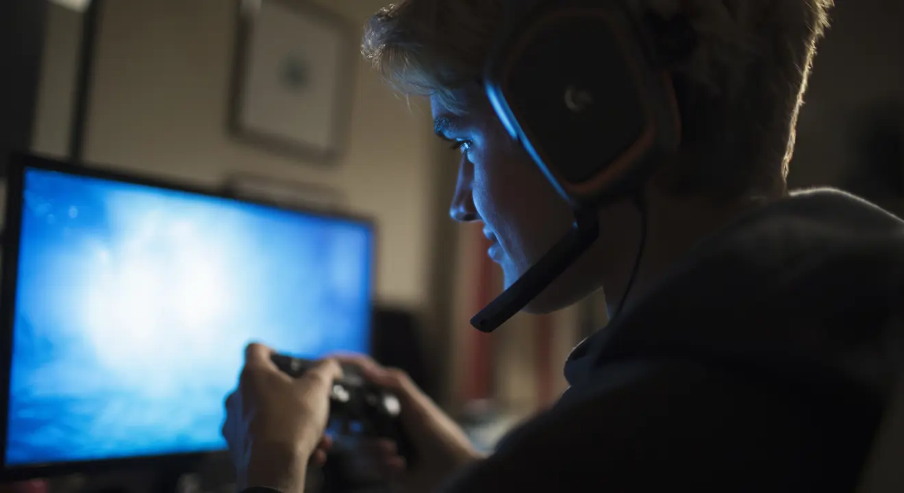 Ungdom som gamer