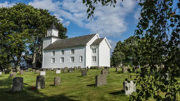 Foto av kirken