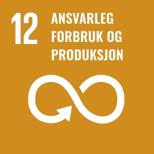 Illustrasjon for bærekraftsmål 12: Ansvarleg forbruk og produksjon