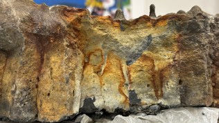 Nærbilde av havbunnsmineraler