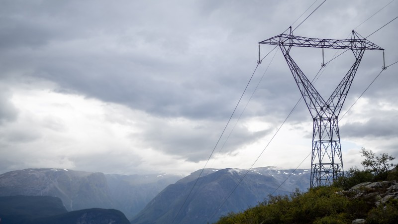 Kraftmast i Sogndal