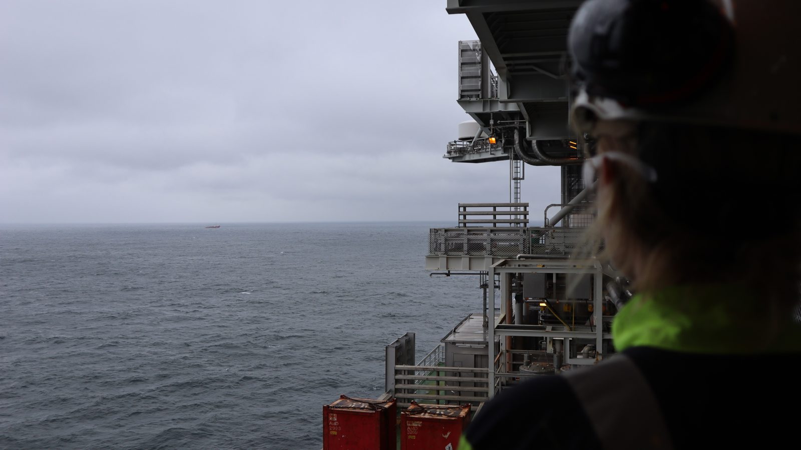 Bilde fra Edvard Grieg-feltet i Nordsjøen. 