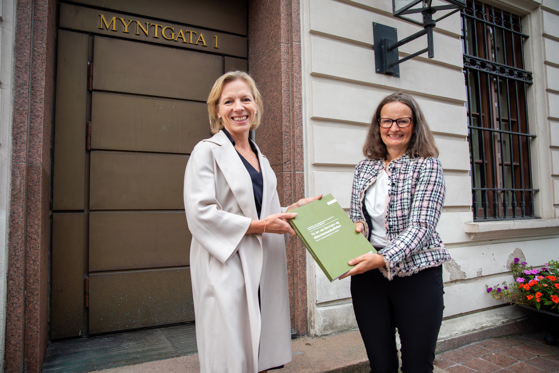 Marte Gerhardsen og Maren Dragsten