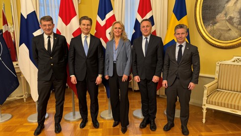 Forsvarsministermøte i NORDEFCO Helsinki