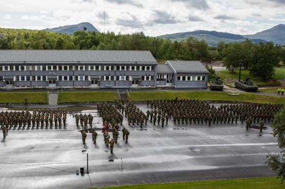 Oppstilling Finnmarksbriagden