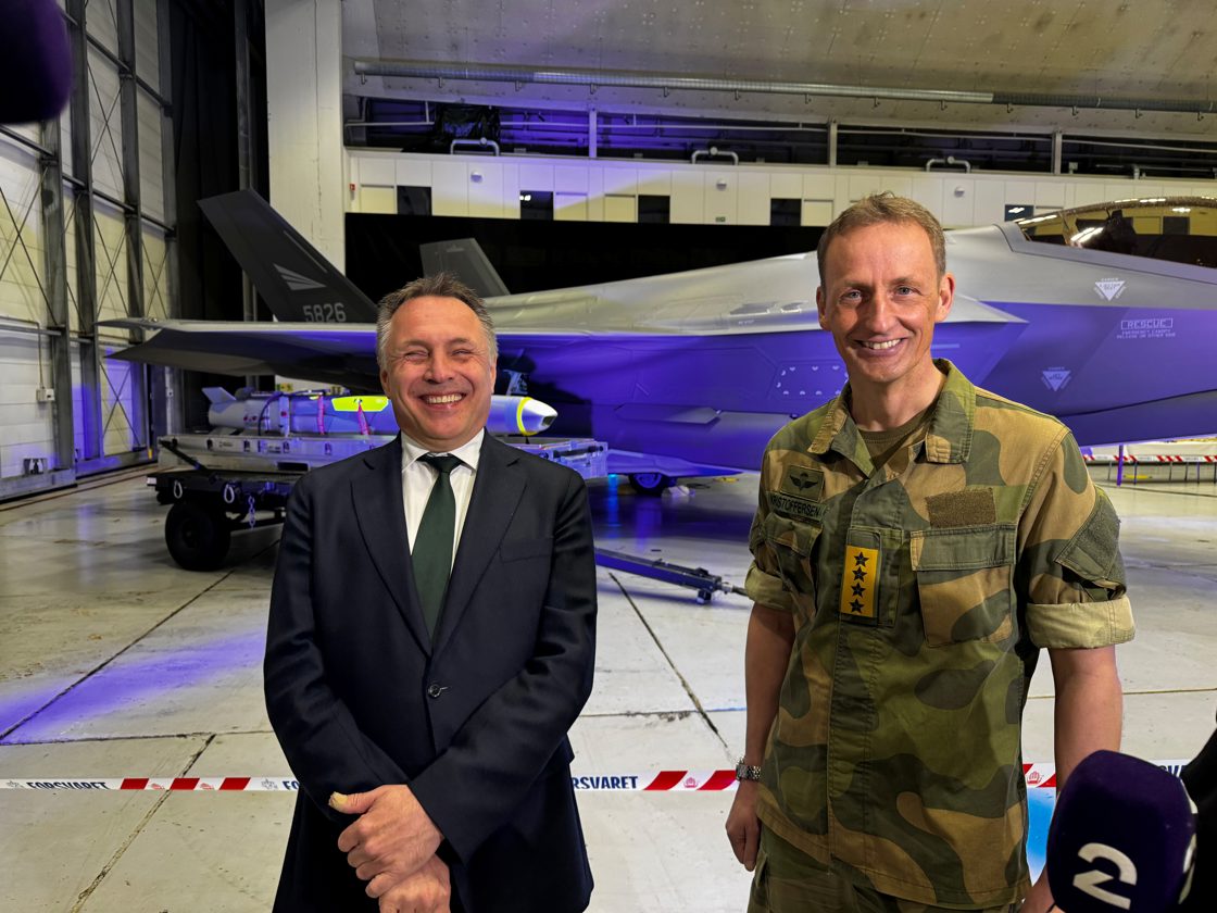 Tore O. Sandvik og Eirik Kristoffersen