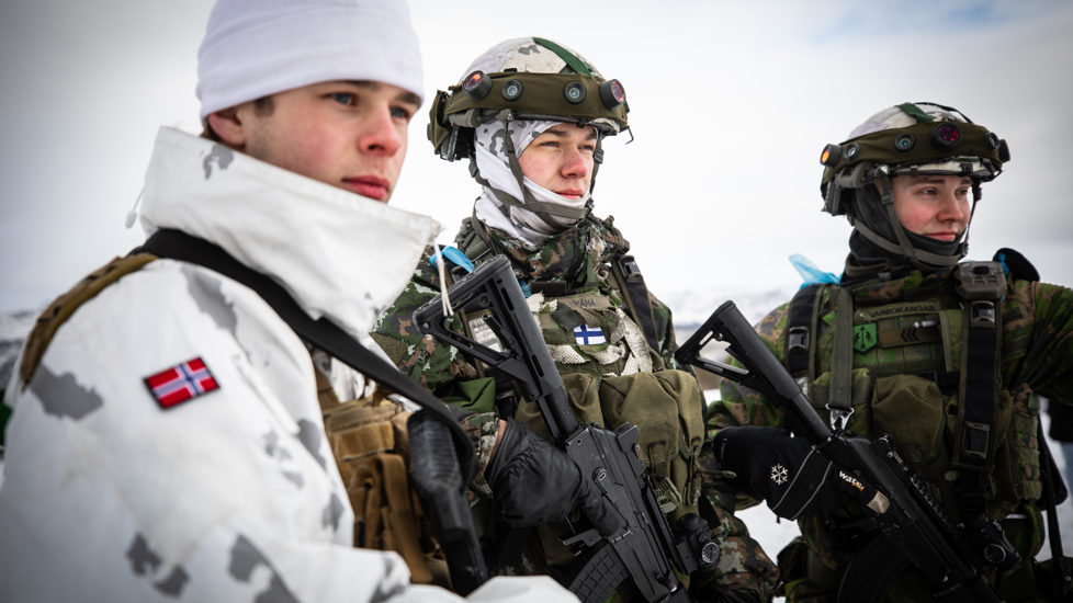 Soldater fra Norge og Finland