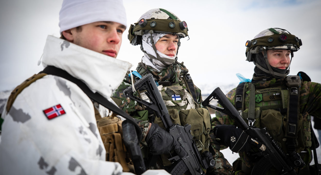 Soldater fra Norge og Finland