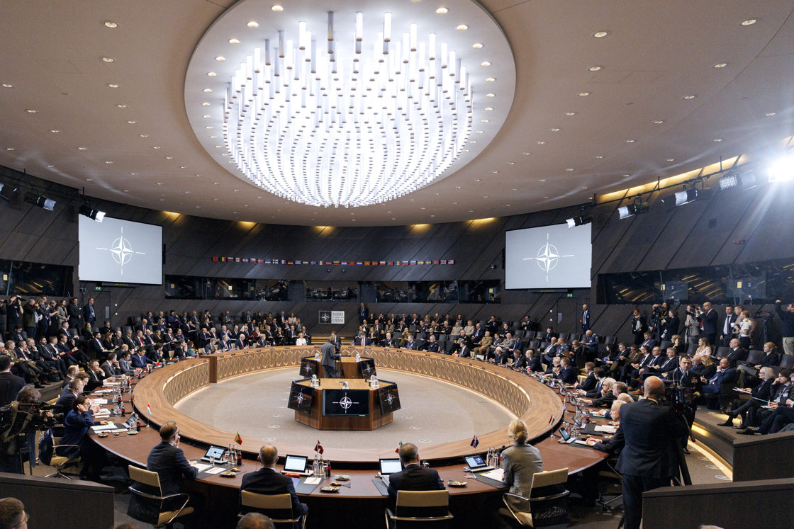 Forsvarsministermøte i Brussel