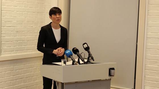 Forsvarsminister Ine Eriksen Søreide.