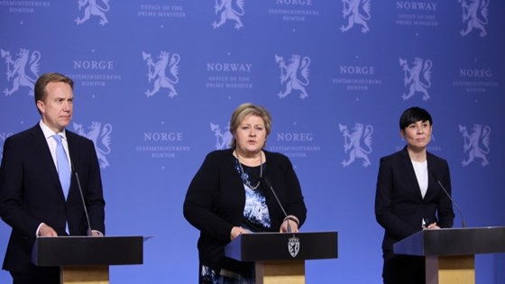 – ISILs fremmarsj berører vår sikkerhet. Vi styrker nå den norske innsatsen ved å øke vårt bidrag til koalisjonen mot ISIL, sier statsminister Erna Solberg. 