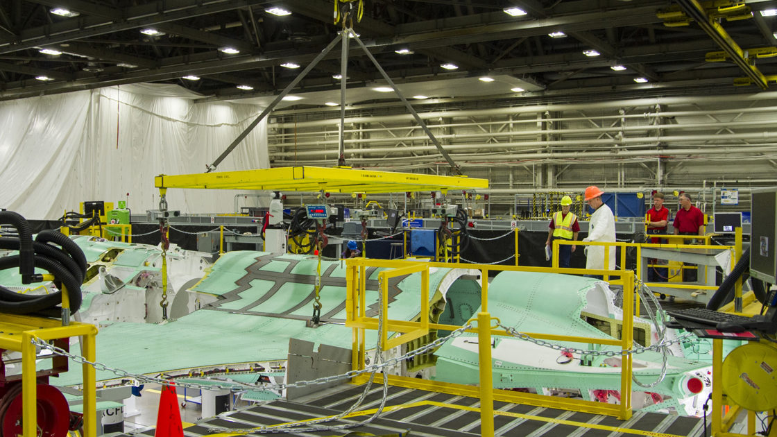 Montering av første norske F-35