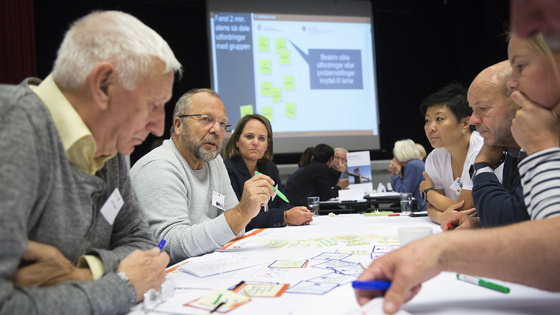 Fra gruppearbeid på dialogmøte Leve hele livet