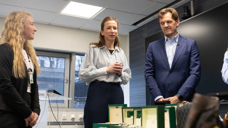 Justisministeren ser på inndratte verdisaker