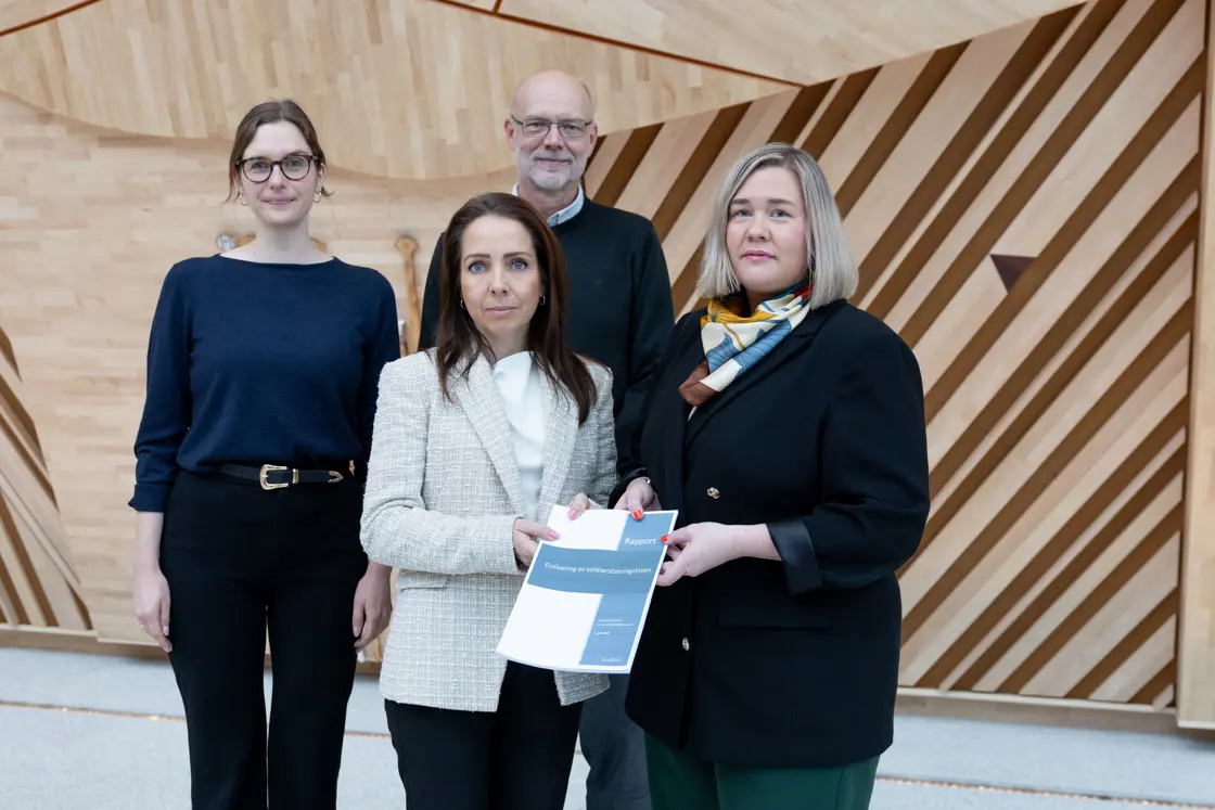 Statssekretær Ingul fikk evalueringen av voldserstatningsloven.