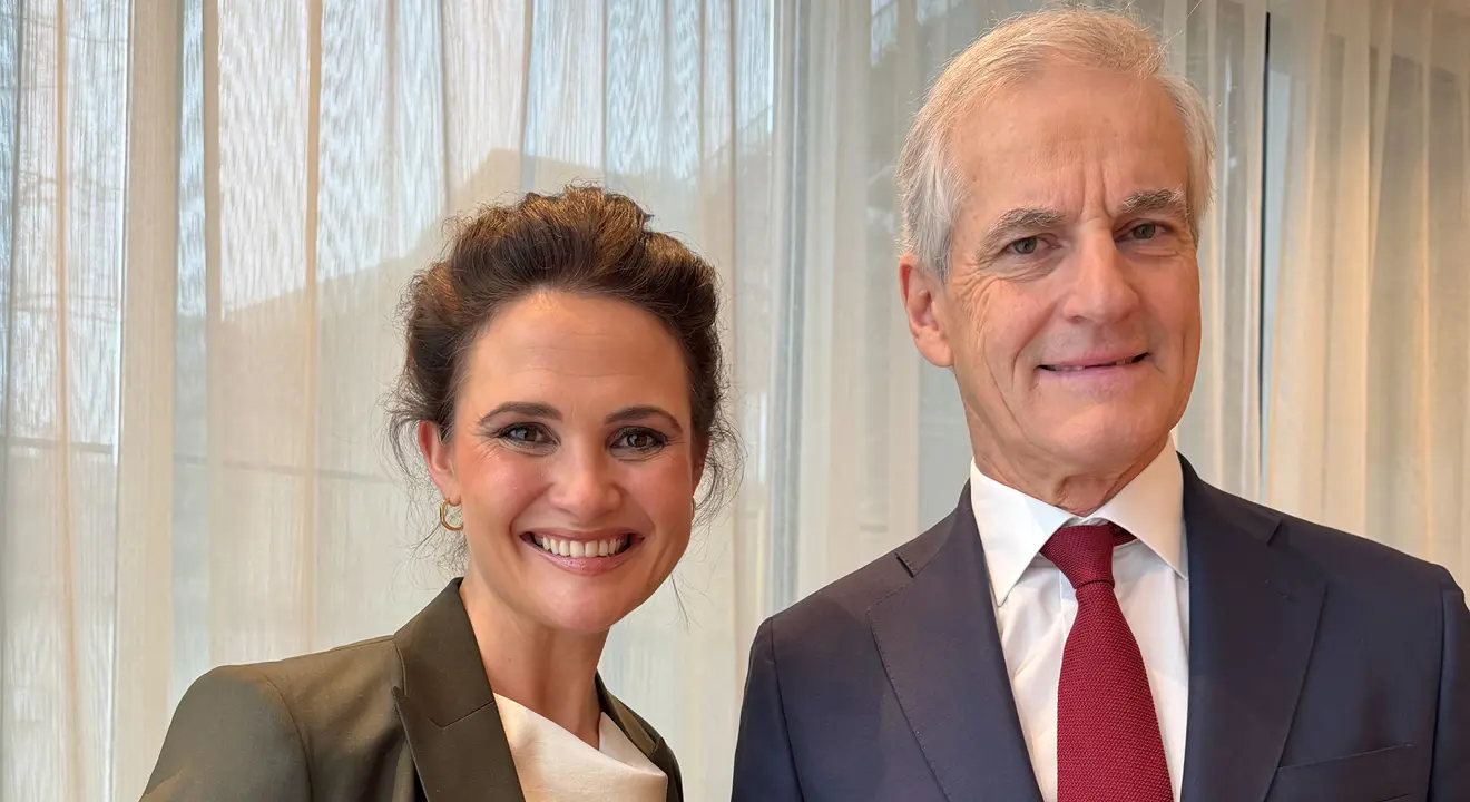 Statsminister Jonas Gahr Støre og kunnskapsminister Kari Nessa Nordtun