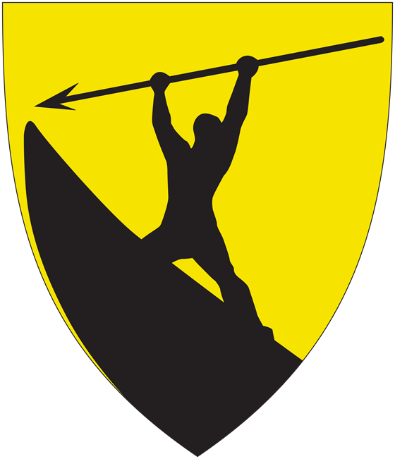 "Mot og styrke" er navnet på det nye kommunevåpenet til nye Sandefjord kommune. 