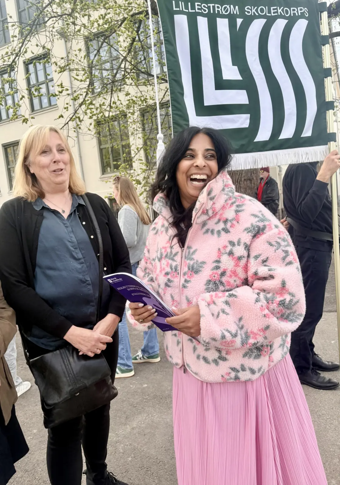 Christin Sund og Lubna Jaffery