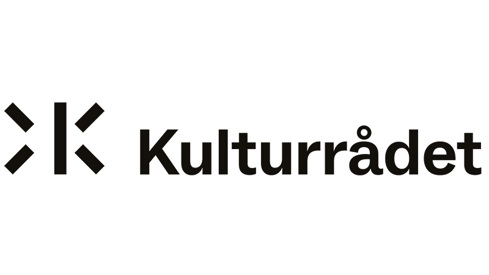 Logo for Kulturrådet, sort skrift på hvit bakgrunn