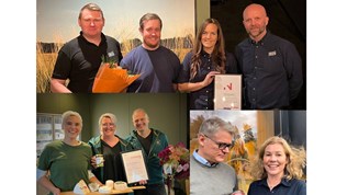 Finalistene til BU-prisen 2022 er Ystepikene fra Rogaland, lokalmat og frossenpizza fra Fæby bryggeri i Trøndelag og sort havre fra Tveter Gård i Viken.