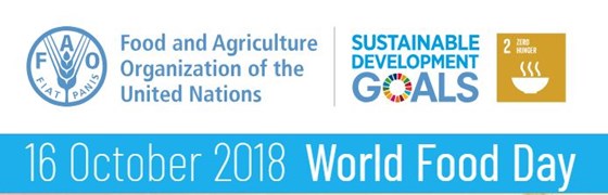 FAO-logo World Food Day, 16. October 2018