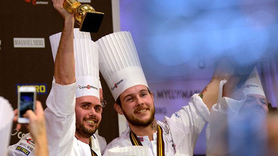 Ørjan Johannessen ble verdensmester i kokkekunst i Lyon sammen med commis Jimmy Øien. 