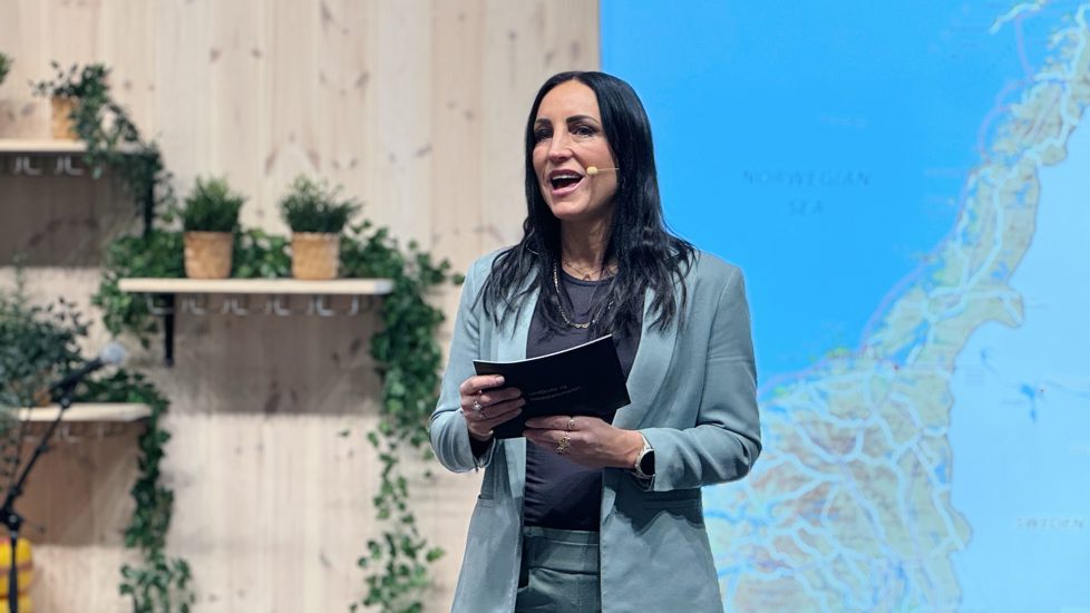 Statssekretær Hanne-Berit Brekken åpnet den norske paviljongen på Grüne Woche 2026.