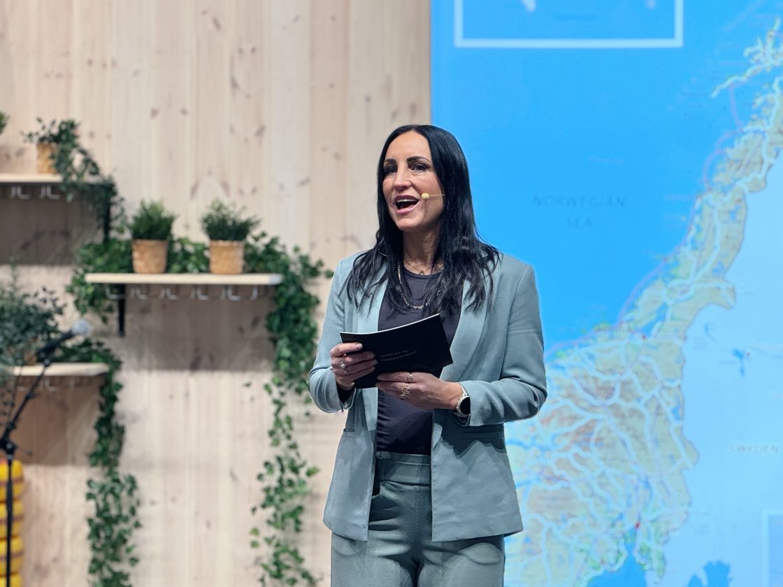 Statssekretær Hanne-Berit Brekken åpnet den norske paviljongen på Grüne Woche 2026.