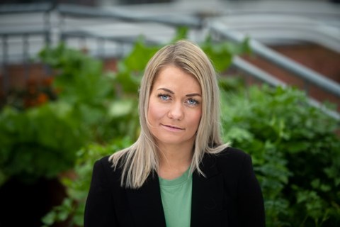 Minister of Agriculture and Food Sandra Borch.