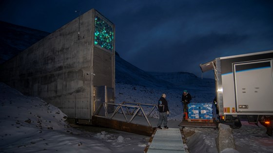 A new shipment of seeds has arrived at the Seed Vault.