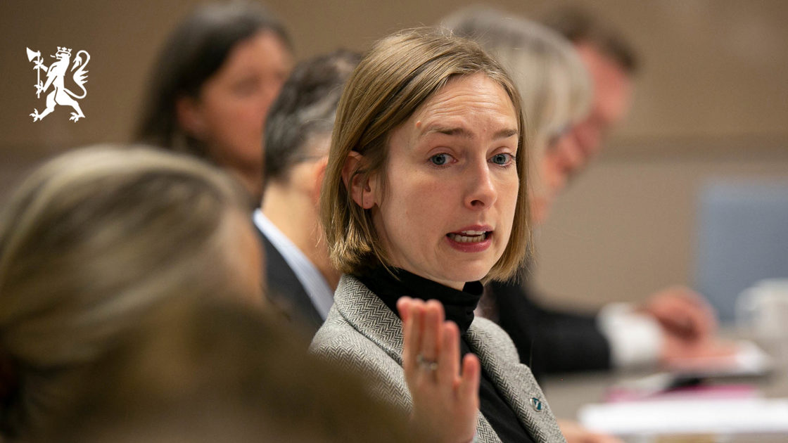 Bilde av næringsminister Iselin Nybø